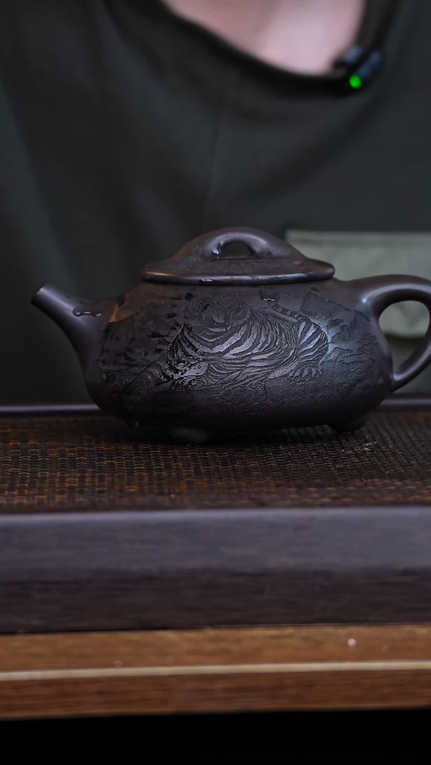 茶壶紫砂宜兴手工原矿紫砂壶001