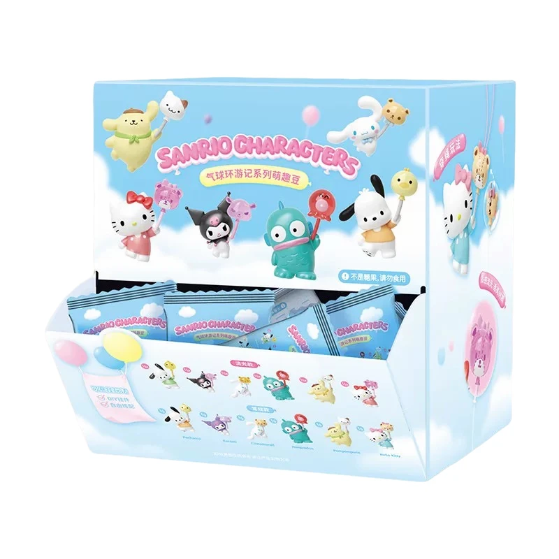 三丽鸥气球环游记萌趣豆潮玩盲盒【拆盒】