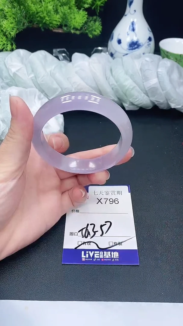 未镶嵌手镯翡翠796