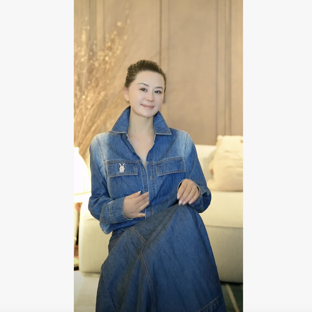 璇之恋·王璇 里昂牛仔衬衫+玉露牛仔半裙【成套定制】