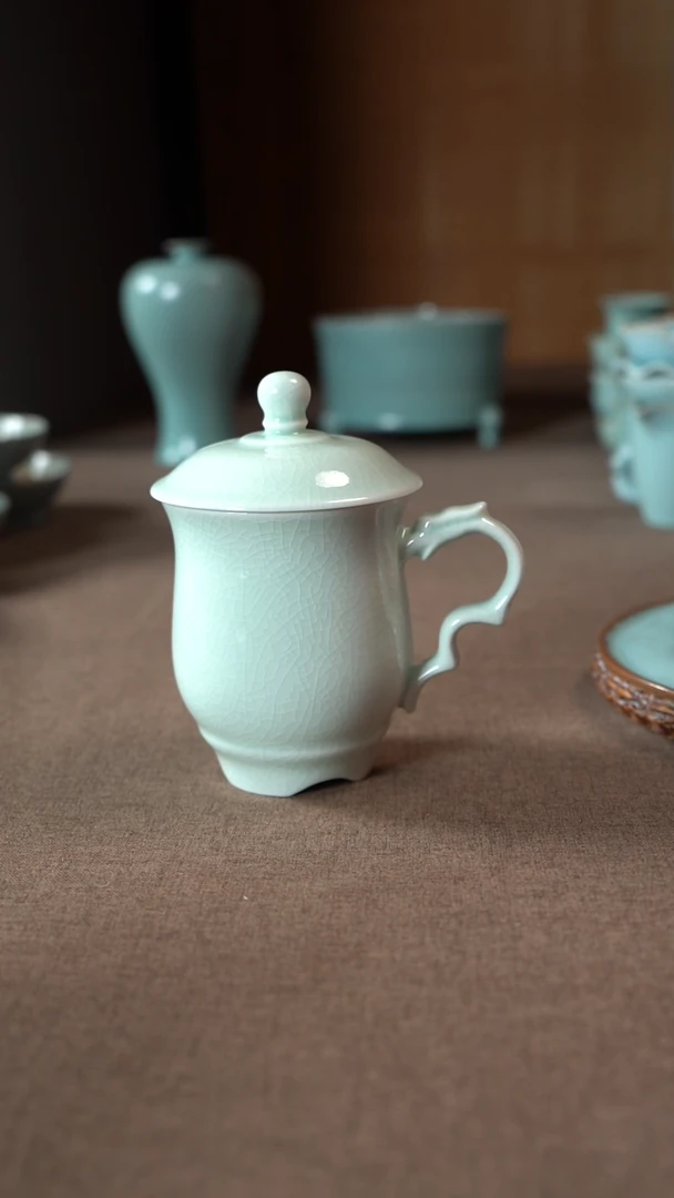 【闪购商品】汝瓷主人杯碗壶瓶樽洗