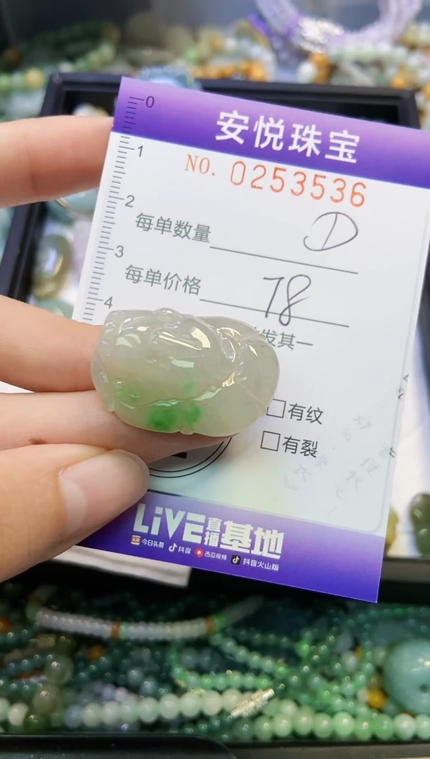 颈饰未镶嵌翡翠焱*闪购0253536
