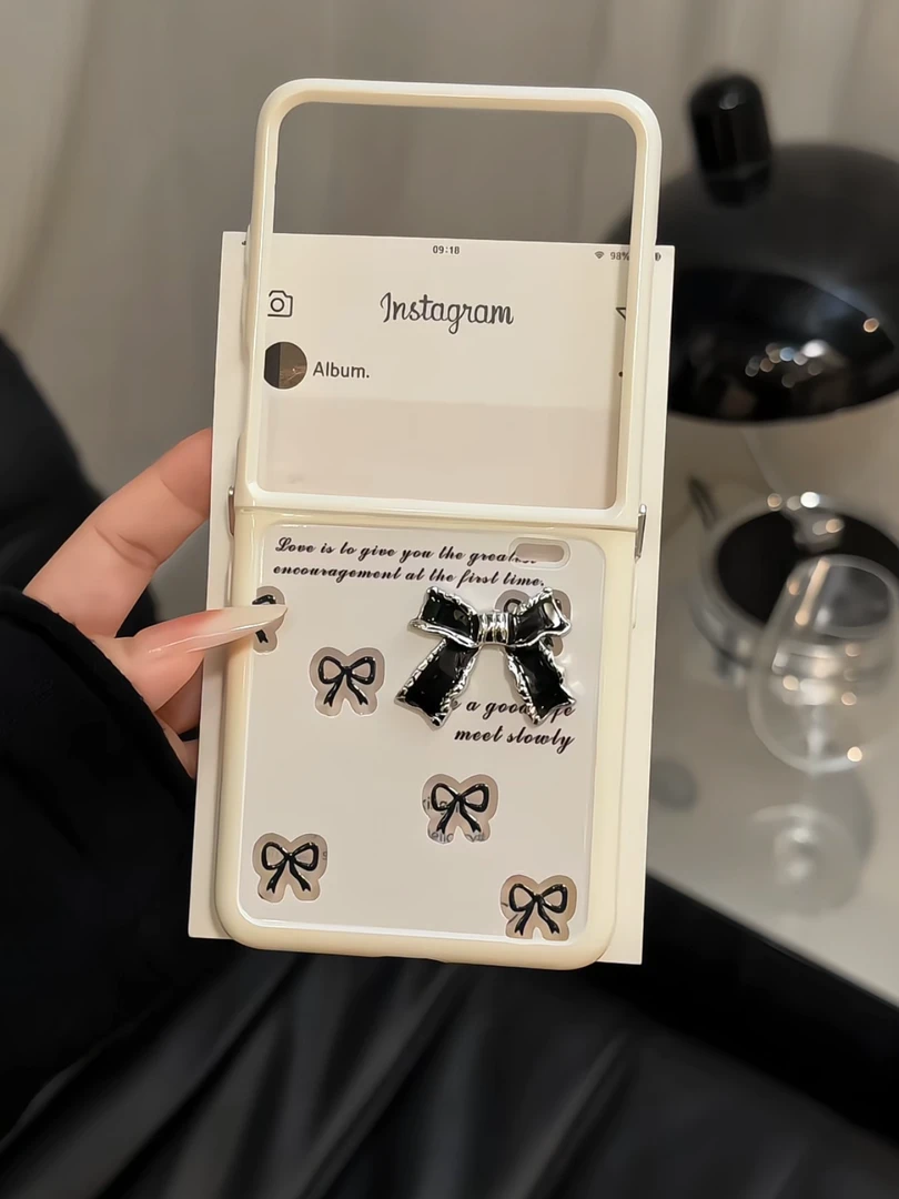 【荣耀magicvflip系列】折叠奶油适用荣耀magicv手机壳防摔女蝴蝶结