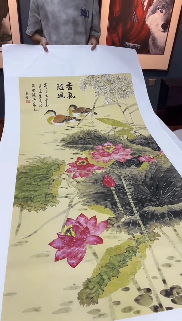 国画九霄甄选国画作品56