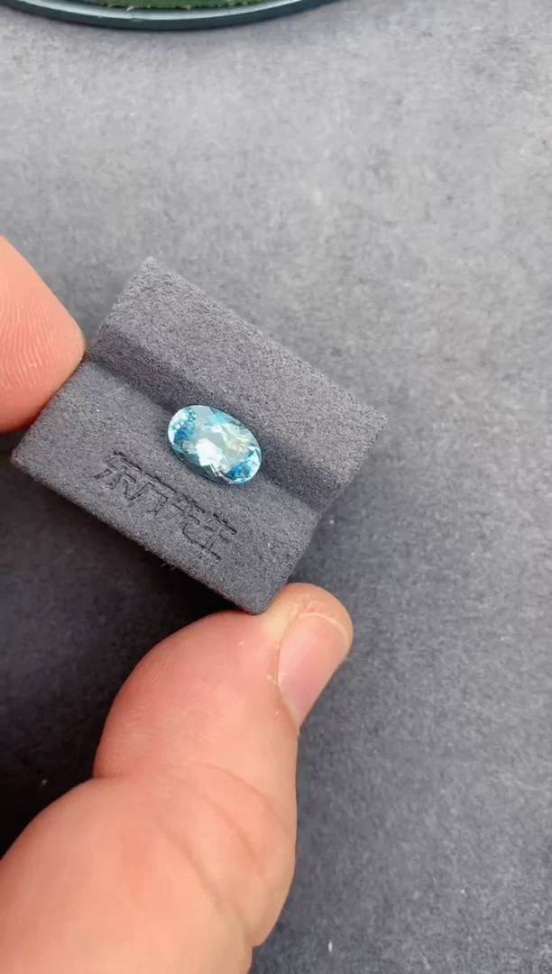 裸石海蓝宝石1.78ct 海蓝宝石 定制