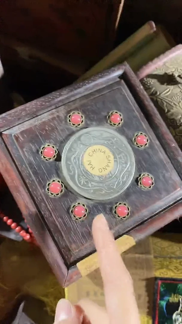 香榧木（1个开封红宝宝木头盒子链接）