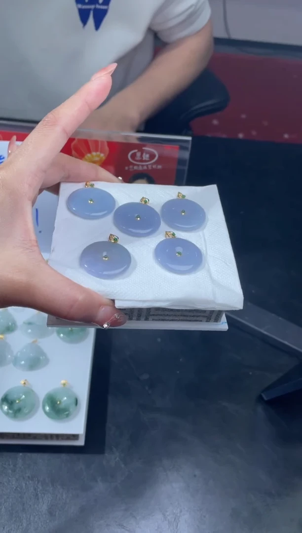 【闪购商品】定制翡翠18K金镶嵌DDH98258/多样性发一件