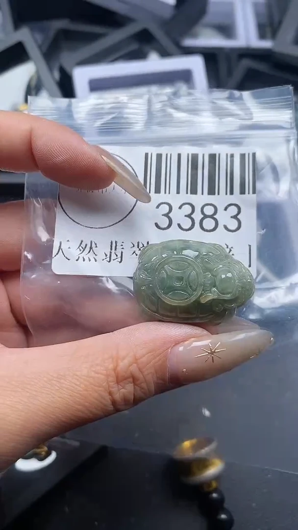 颈饰未镶嵌翡翠3383