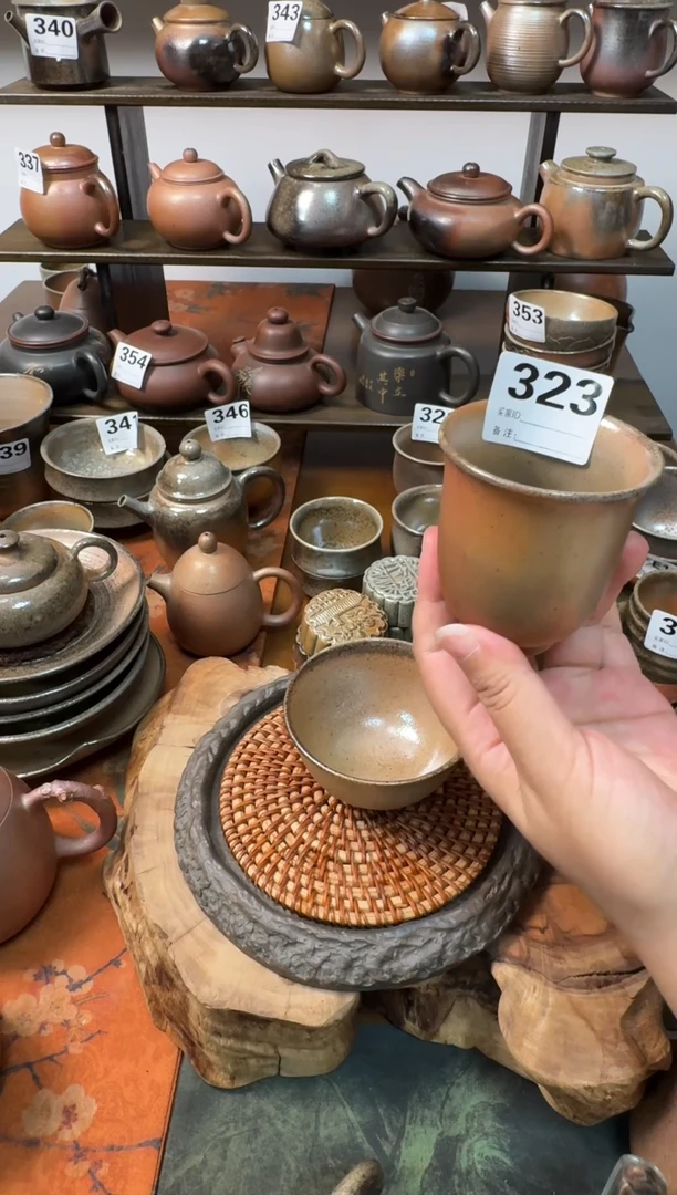 坭兴陶柴烧主人杯