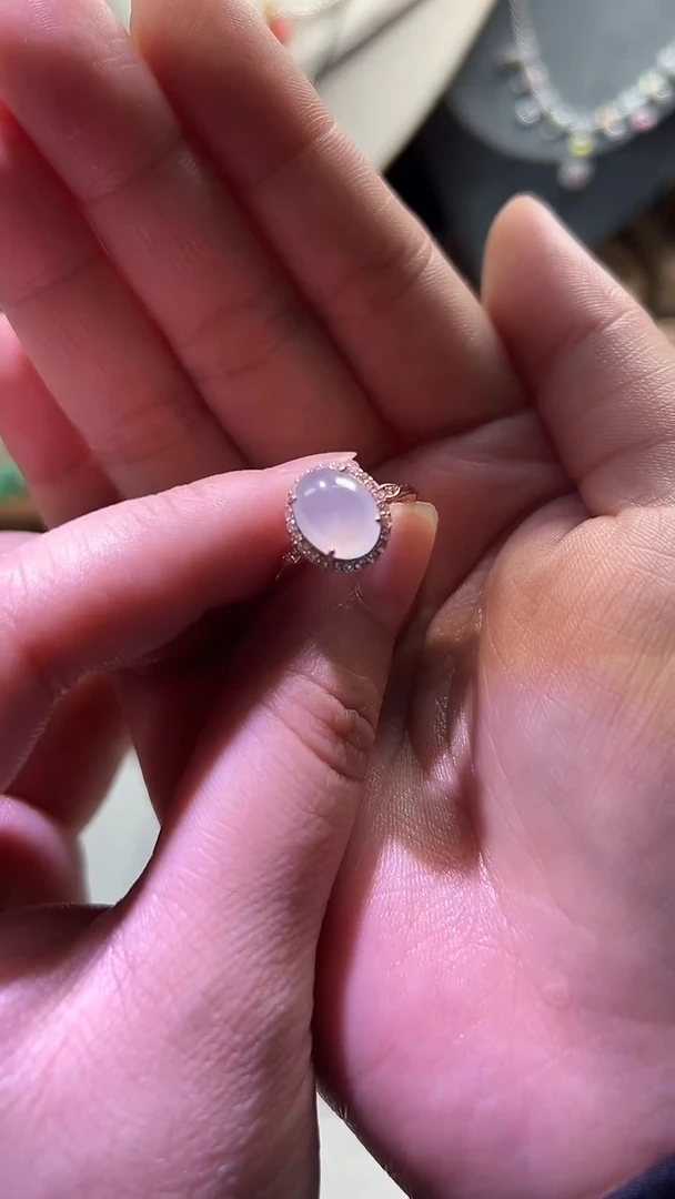 【闪购商品】翡翠戒指未镶嵌大冰蛋