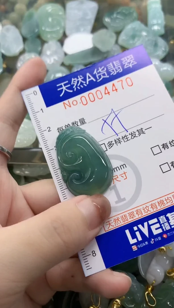 颈饰未镶嵌翡翠天然A货翡翠