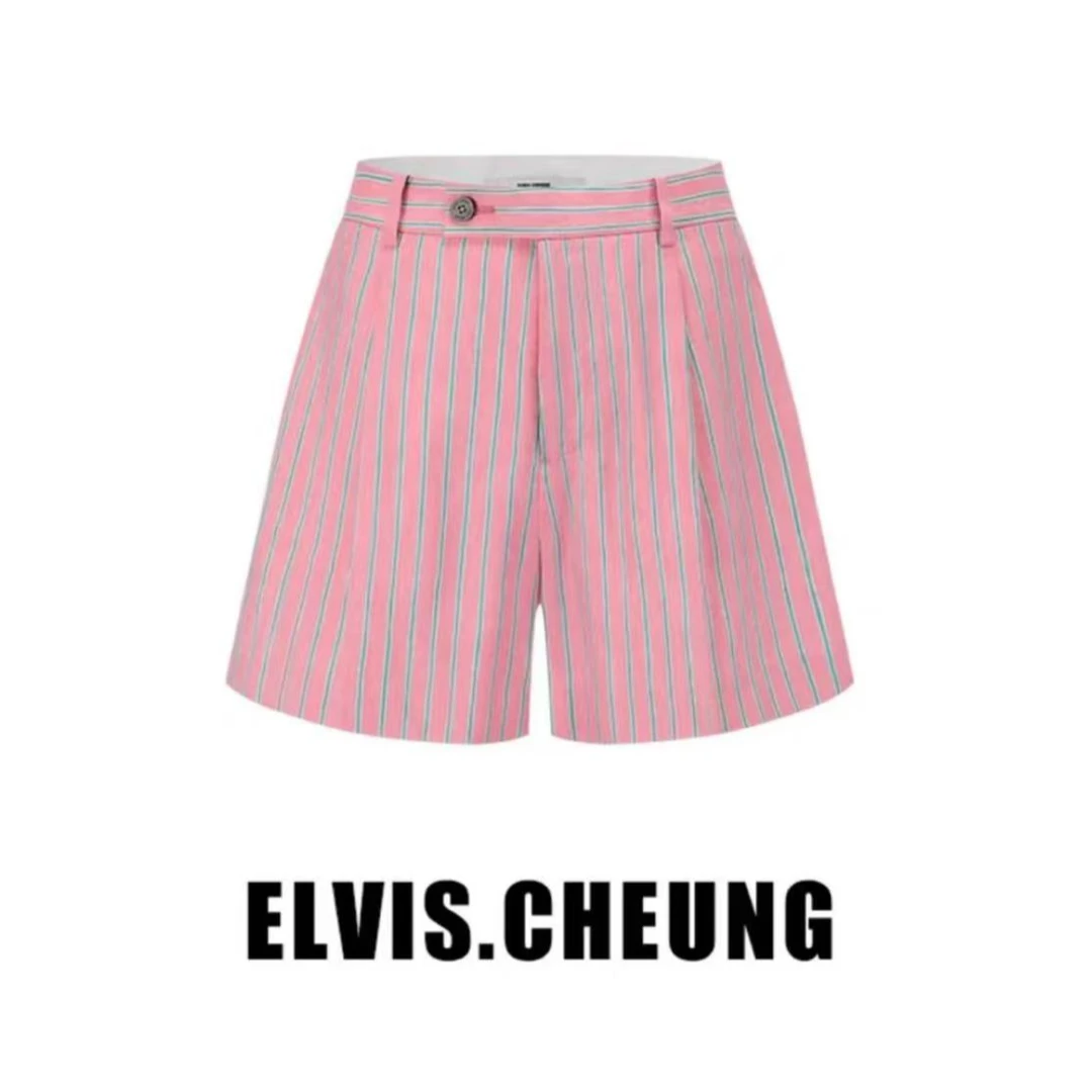【张羽推荐】ELVIS.CHEUNG蒋云 24春夏条纹短裤