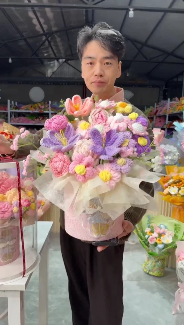 非遗手工花束，孤品清仓！！