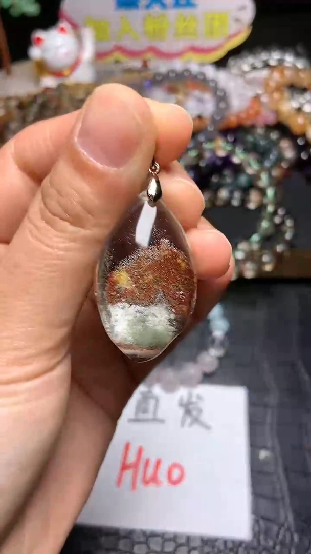 【闪购商品】水晶吊坠(赠链)未镶嵌37