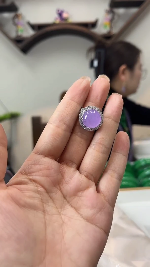 【闪购商品】翡翠戒指未镶嵌h43 戒指