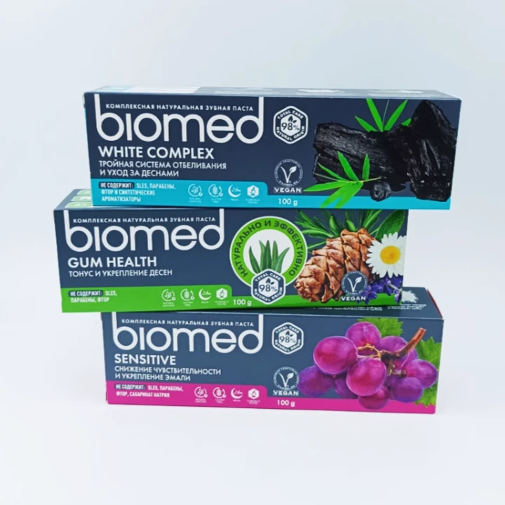 FJ俄罗斯进口BIOMED牙膏100克