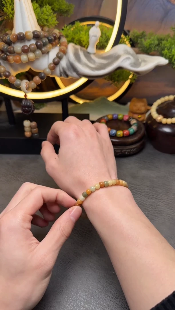 【闪购商品】菩提根/象牙果手串稻香玉米桶珠 单圈