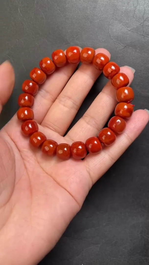 南红玛瑙配饰未镶嵌17--10+