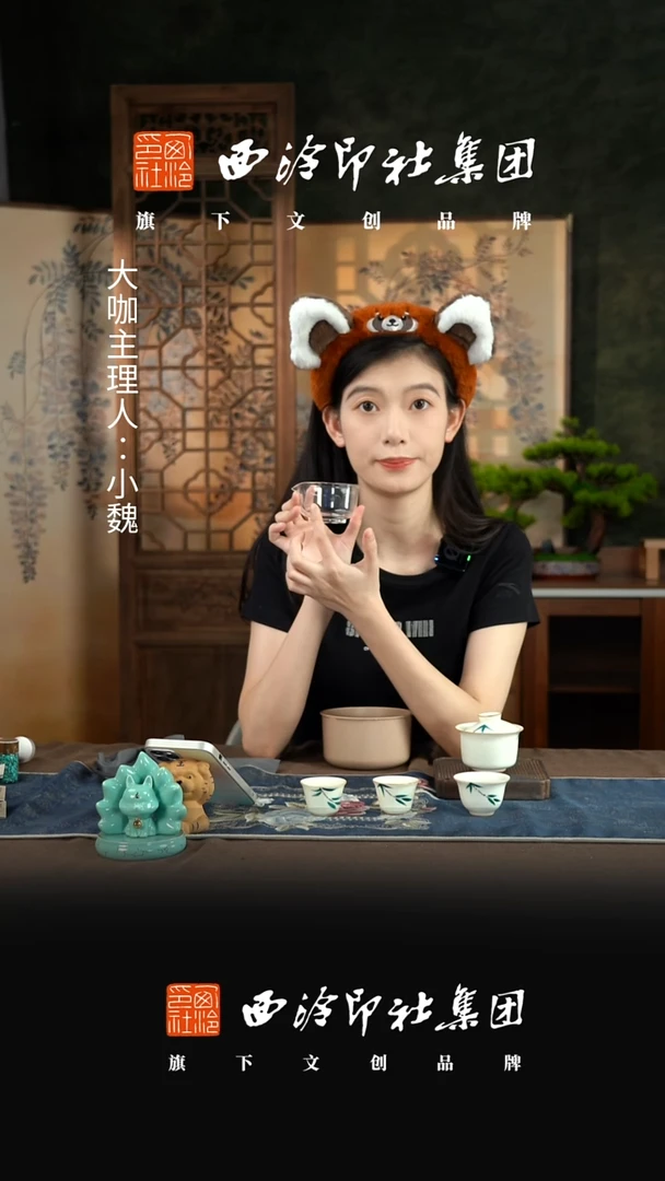 【绿竹悬停盖碗5件套】【旅行包】