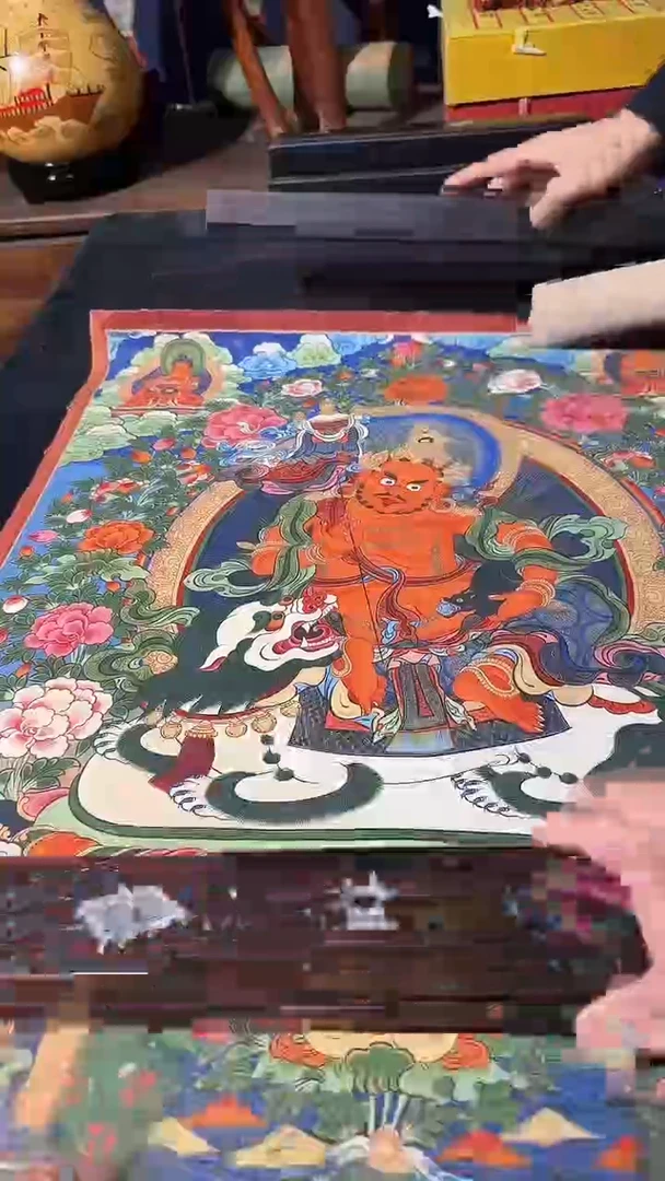 卷轴画藏式珍藏彩绘艺术馆132