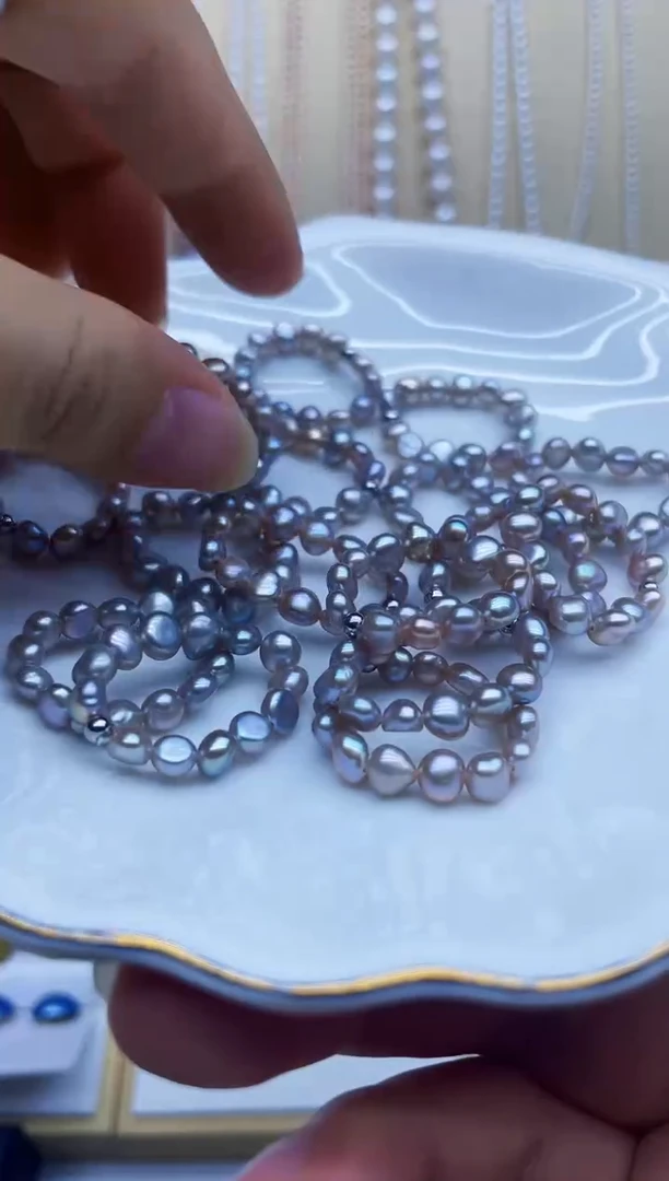 未镶嵌戒指淡水珍珠戒指多样性发其一