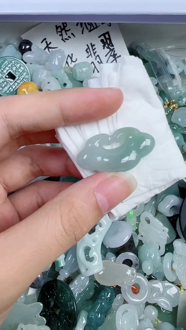 散珠翡翠946号链接，A货翡翠
