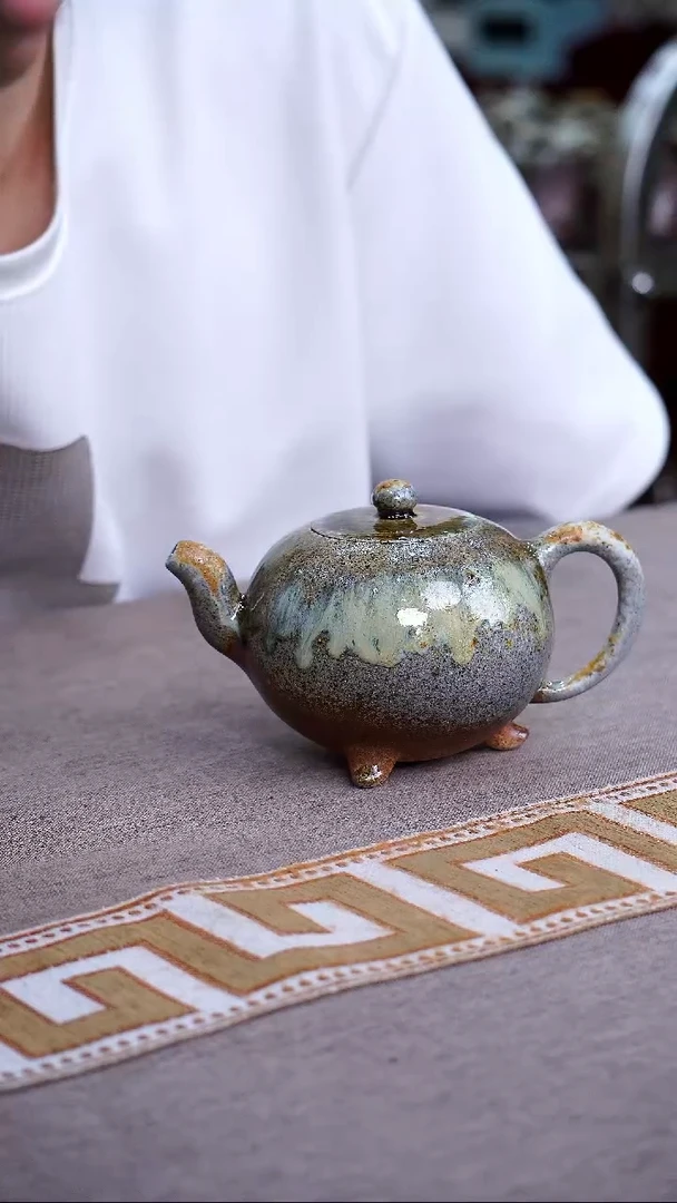 茶壶紫砂宜兴紫砂柴烧