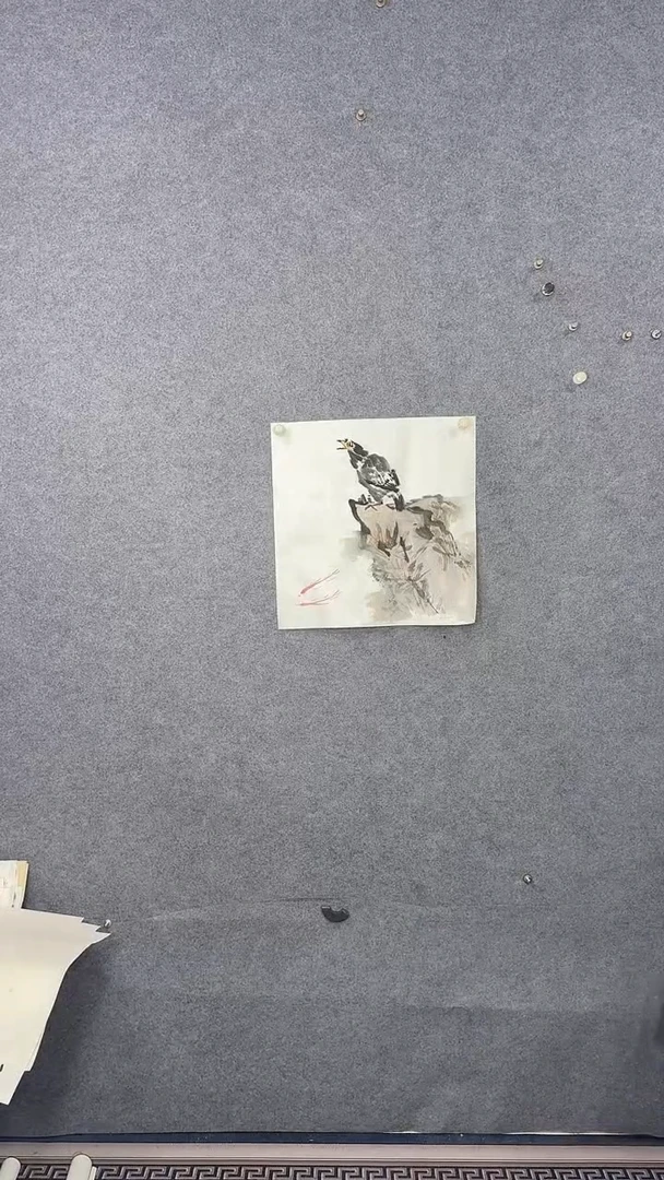国画33*33吴铁成作品