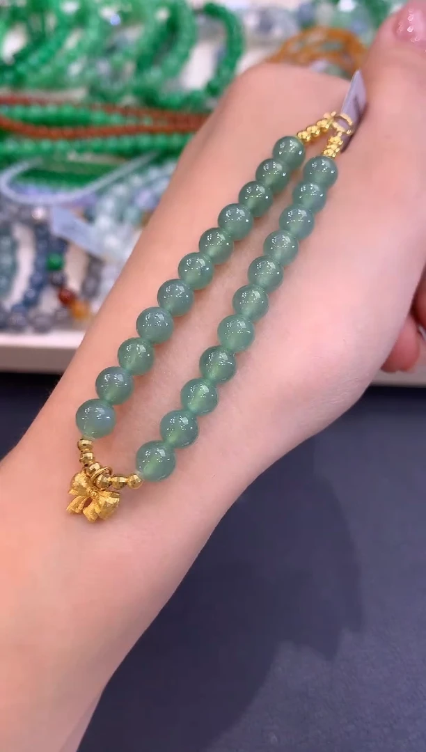 未镶嵌手串翡翠w126