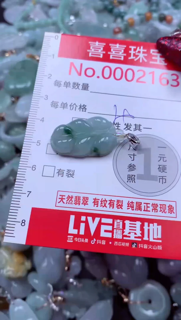 颈饰未镶嵌翡翠2163