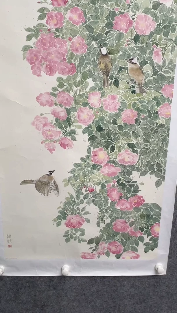 国画邹训精-8平尺-国画作品