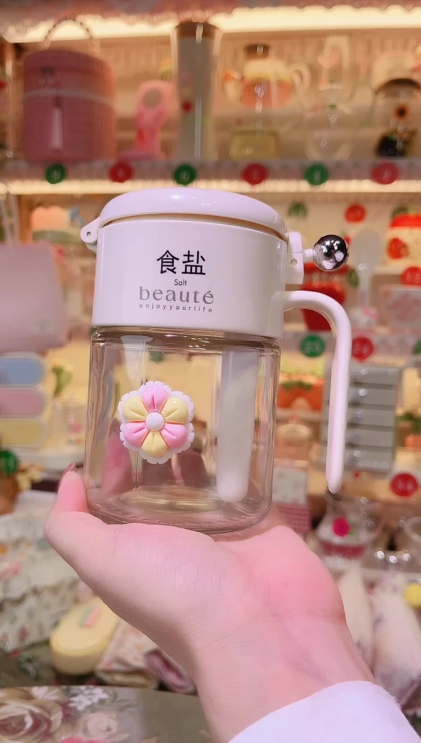 花朵调料罐——手工制作品质好！
