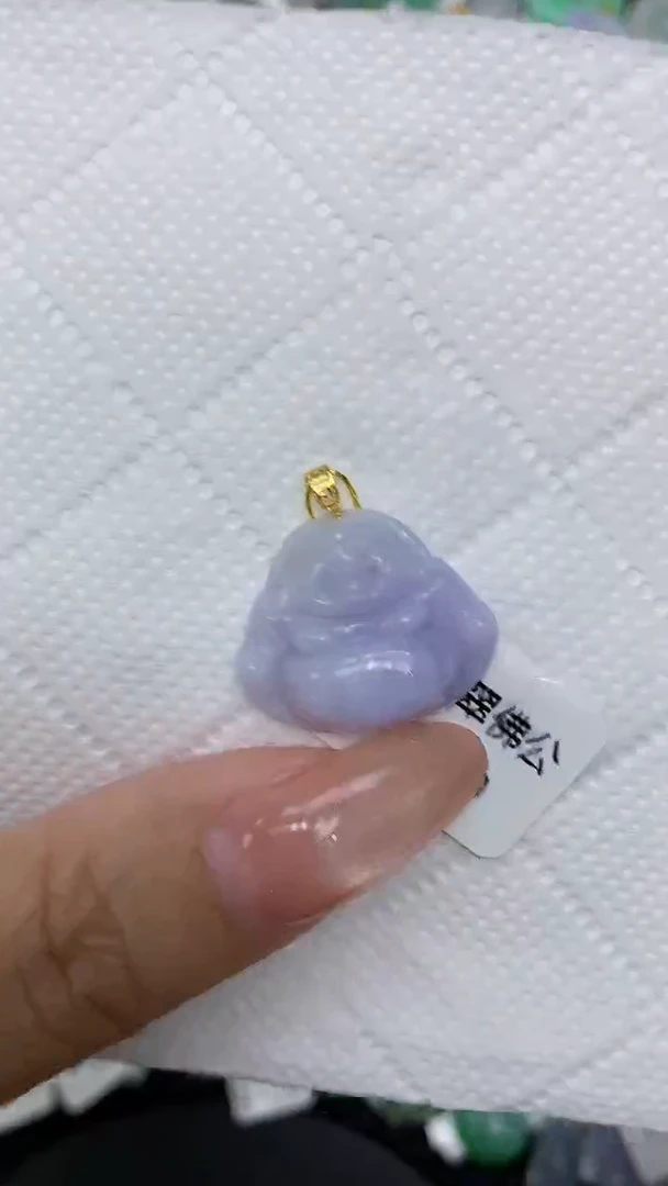 颈饰18K金镶嵌翡翠11111111111