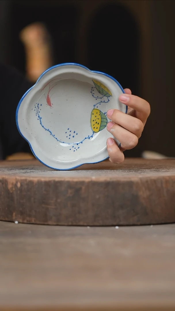 瓷片景德镇高温釉下彩（食品级）