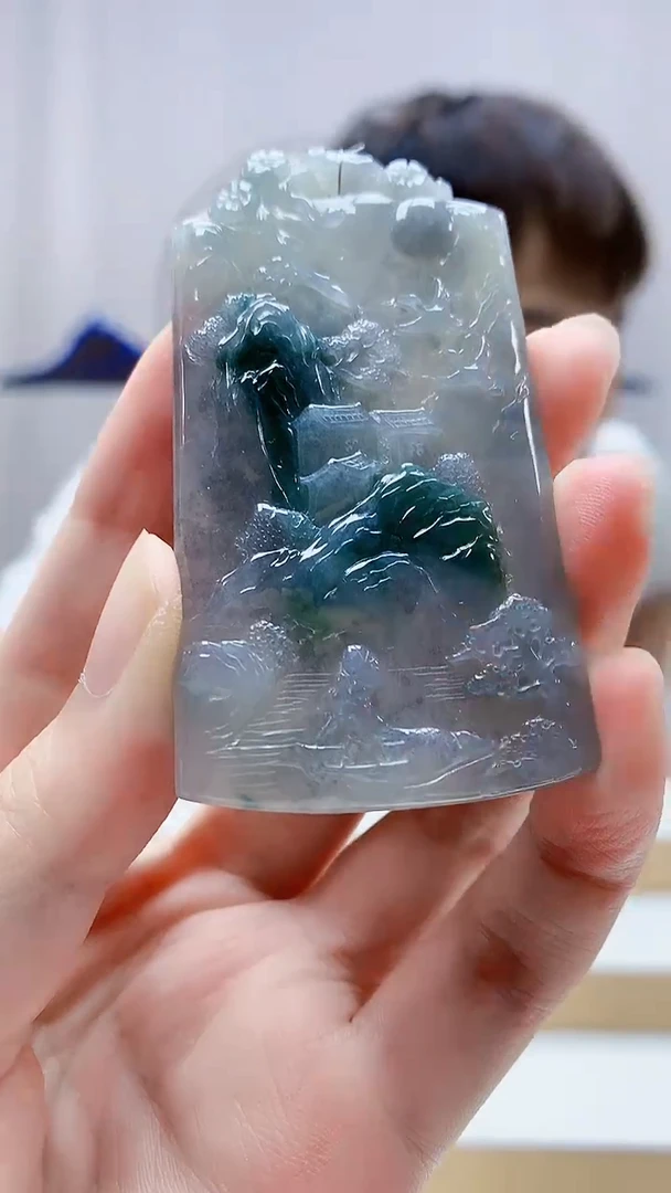 未镶嵌定制翡翠4868zm-毛货挂件33