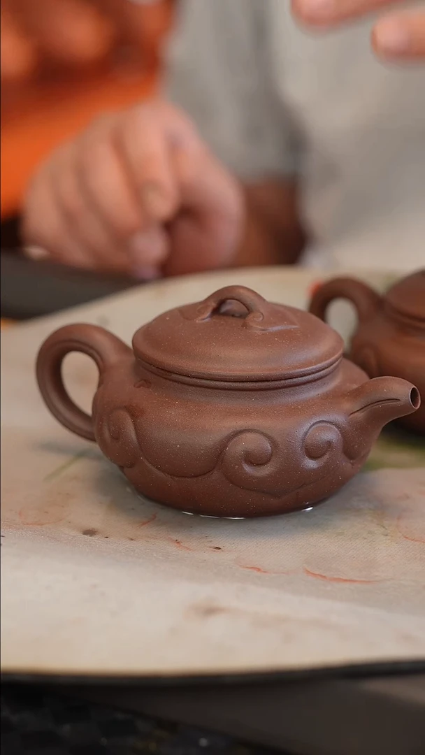 茶壶紫砂原矿手工制作230cc