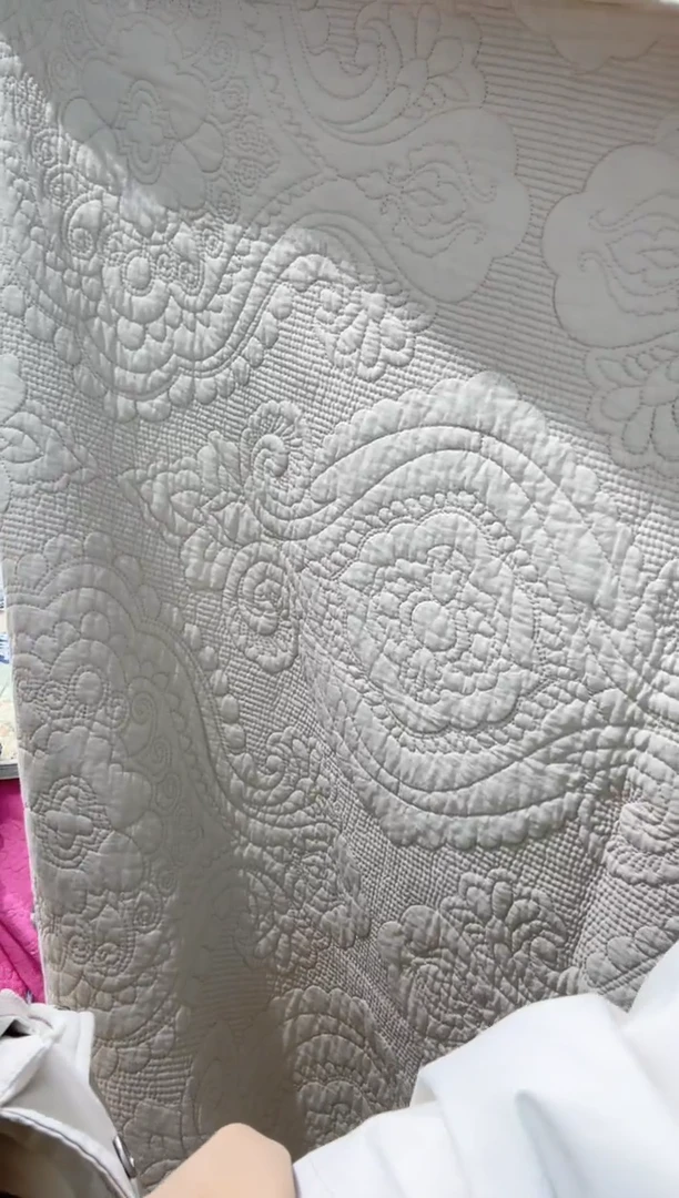 棉230*250纯棉床盖30号微瑕