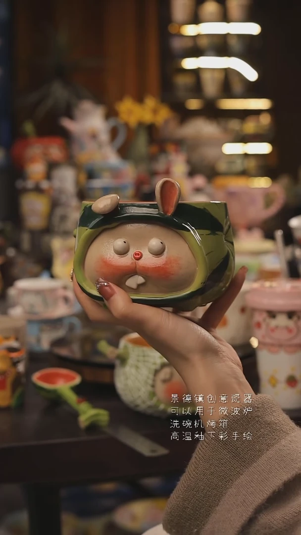 景德镇釉下彩绘设计师款式陶瓷