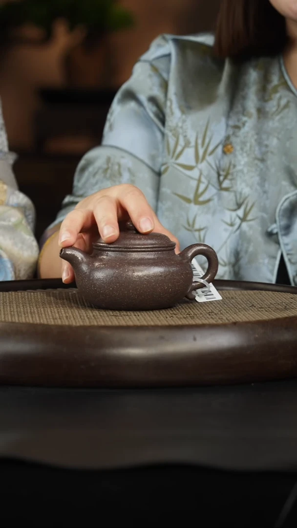 茶壶紫砂天青 仿古 240cc左右