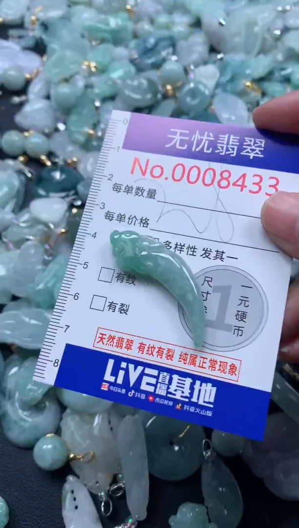 颈饰未镶嵌翡翠8433