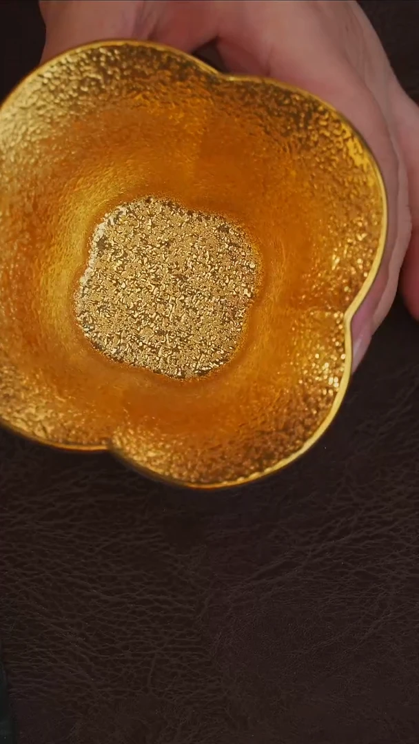 茶杯紫砂【宜景窑系列】蝶舞高脚杯