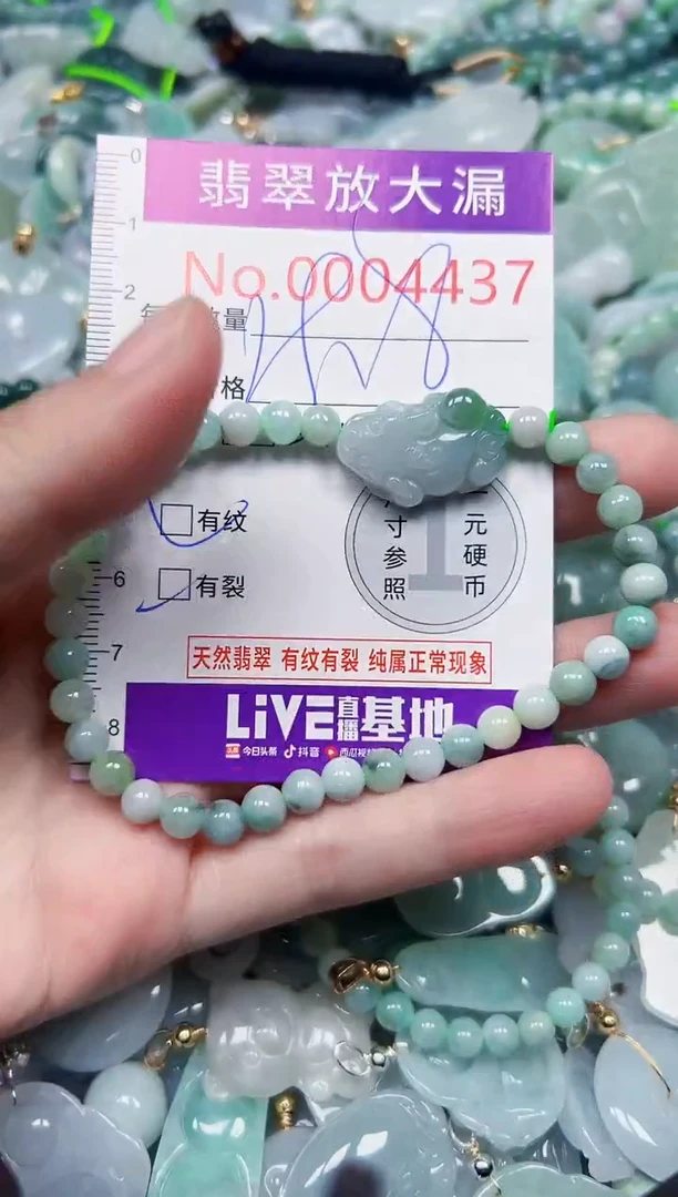 颈饰未镶嵌翡翠4437