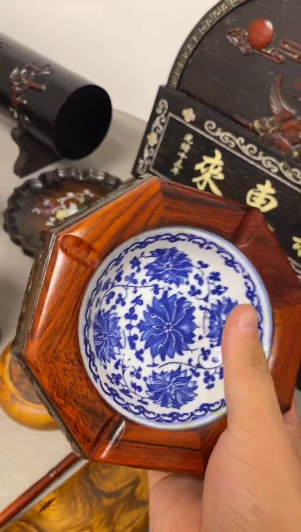 木笔洗烟灰缸烟灰缸