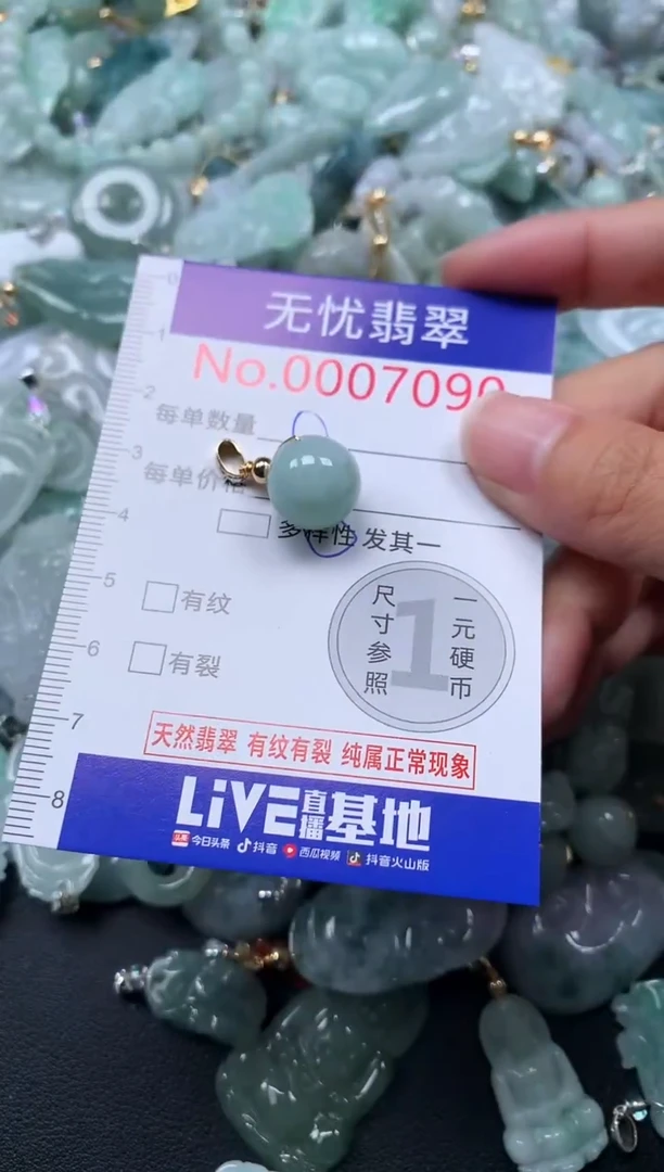 颈饰未镶嵌翡翠7090