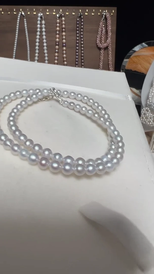 颈饰钛钢淡水珍珠永丽珍珠严选