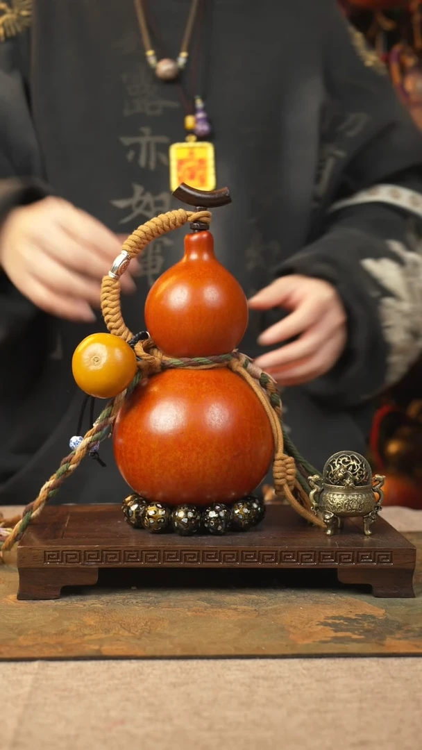 【闪购商品】051大漆葫芦一物一拍记葫堂出品