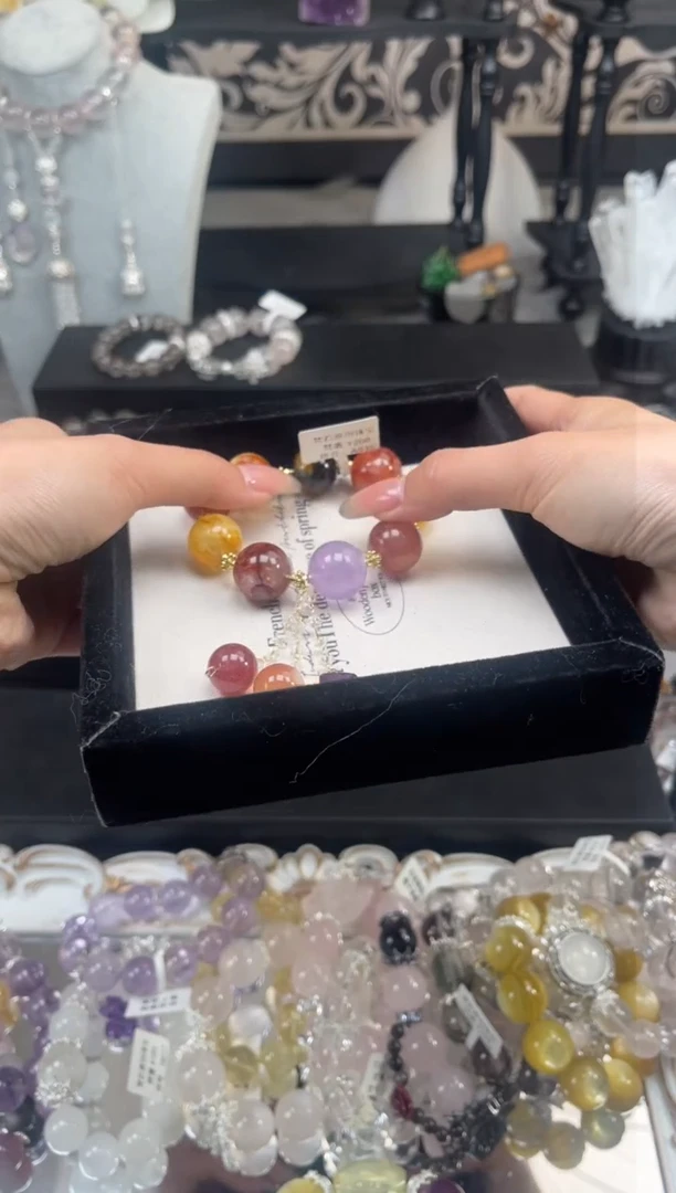 【闪购商品】水晶手链未镶嵌天然水晶 多样性发货