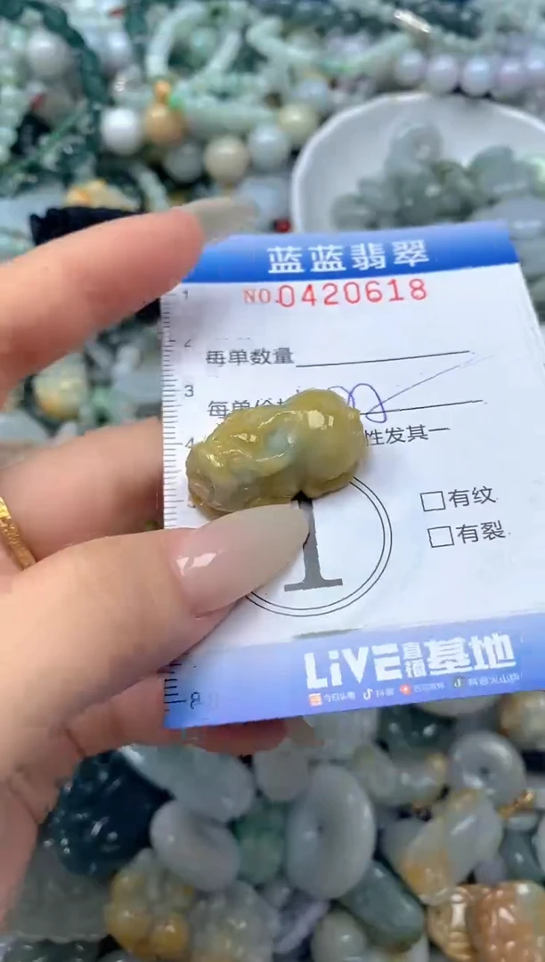 颈饰未镶嵌翡翠闪购0420618