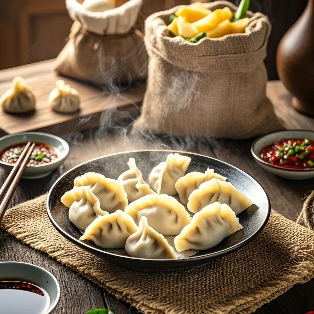 【超值购9.9元】牛肉蒸饺一盒10个（冷冻）