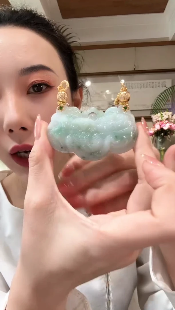 【闪购商品】翡翠颈饰未镶嵌国风